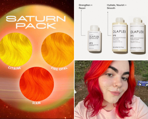 Show-stopping hair cover photo collage