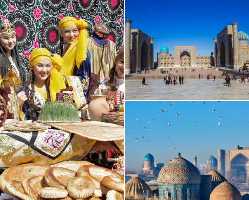 🇺🇿 Ultimate Uzbekistan Travel Guide cover photo collage