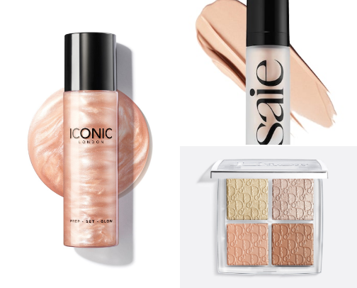 Glowy skin go-to’s cover photo collage