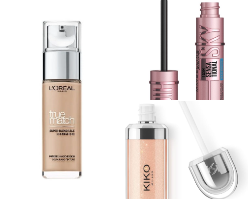 Makeup recommendations cover photo collage