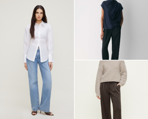 Spring Business Casual Capsule Wardrobe Staples cover photo collage