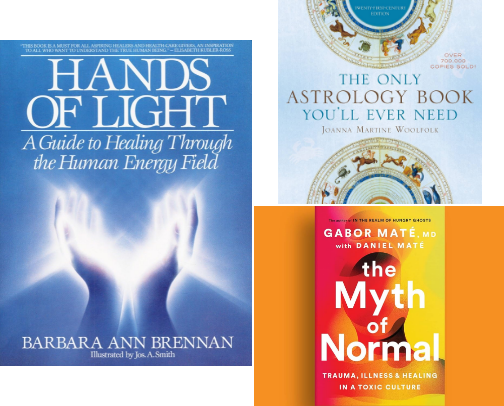 Best Books for Psychic, Spiritual, and Mental Development cover photo collage