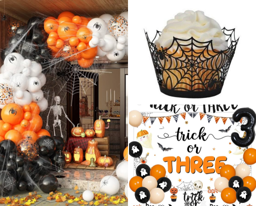 Halloween Boo-day party! All the things for a spooky birthday party! cover photo collage