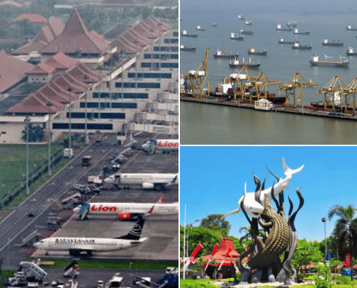 Enjoy a day in Surabaya! cover photo collage