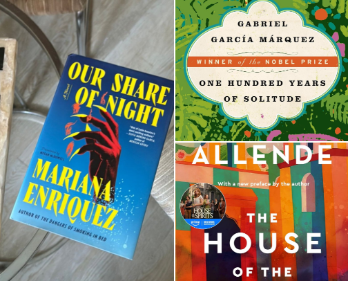 LATAM Book recs cover photo collage