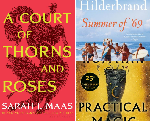 My favorite book recs cover photo collage