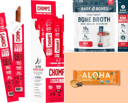 High Protein Snacks cover photo collage