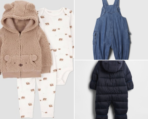 Baby Boys Clothes cover photo collage