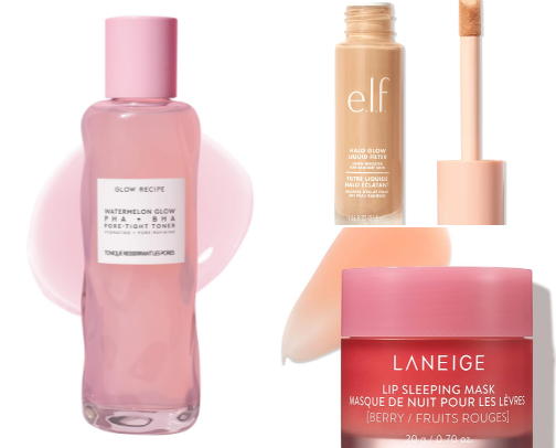 My favorite beauty recs cover photo collage