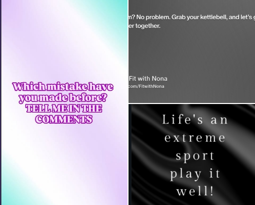 Get fit- All Things Fitness cover photo collage
