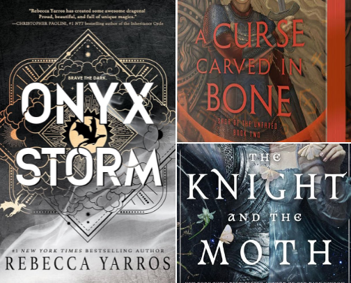 "15 Must-Read Fantasy Books of 2025: From Epic Sagas to Cozy Escapes" cover photo collage