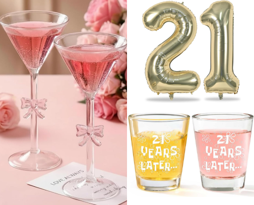 Throw an Epic 21st Birthday Party cover photo collage