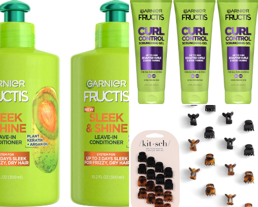 Monica’s Curly Girl Hair Products cover photo collage