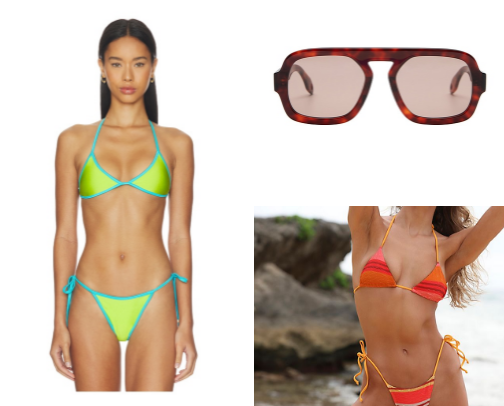 Beach Day Outfits & Accessories ☀️ 🌊 🏝️ 👙 cover photo collage