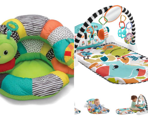 Baby Play Mats That Finally Got My Stubborn Baby To Love Tummy Time cover photo collage