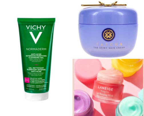 Skincare that ACTUALLY works! cover photo collage