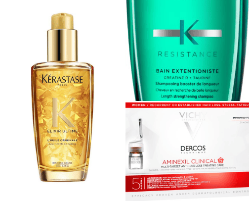 Hair cover photo collage