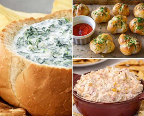 Appetizers Using Ranch Seasoning Mix cover photo collage