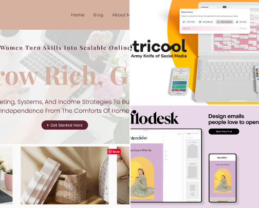 Tools I Actually Use to Run My Online Business cover photo collage