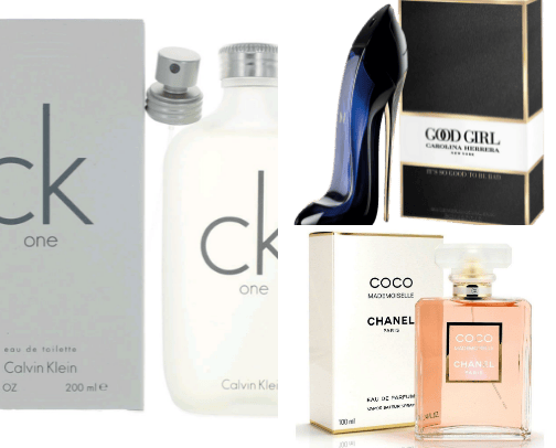 Parfums cover photo collage