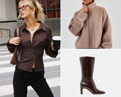 Fall & winter fashion cover photo collage