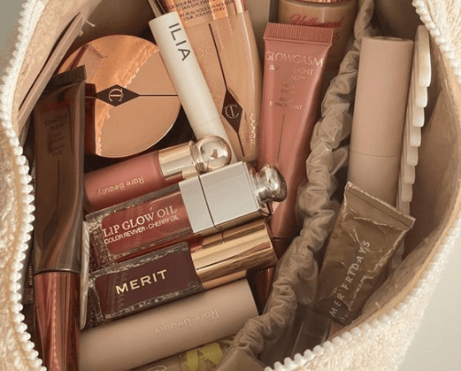 Makeup routine / essentials💄 cover photo collage