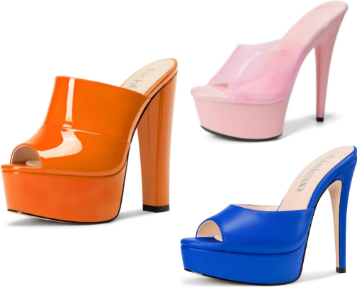 Chic Mules cover photo collage