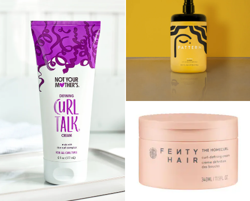 What you will find in a curly girls hair collection! cover photo collage