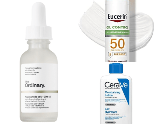 Skincare cover photo collage
