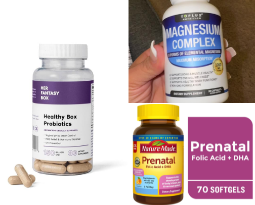 The supplements I take💙 cover photo collage
