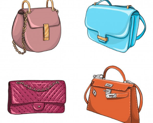 Bags cover photo collage