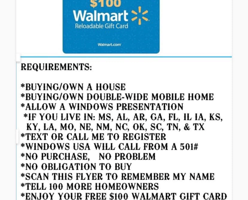 FREE $100 WALMART GIFT CARD cover photo collage