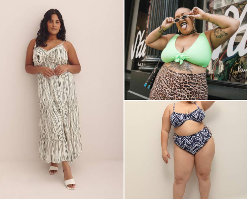Plus Size Style cover photo collage