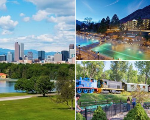 Colorado - The State with Rockies cover photo collage