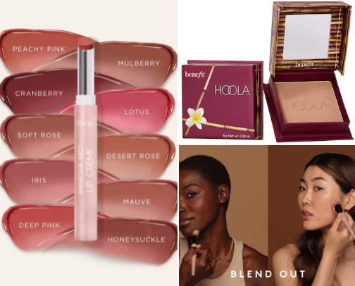 Women’s Makeup cover photo collage