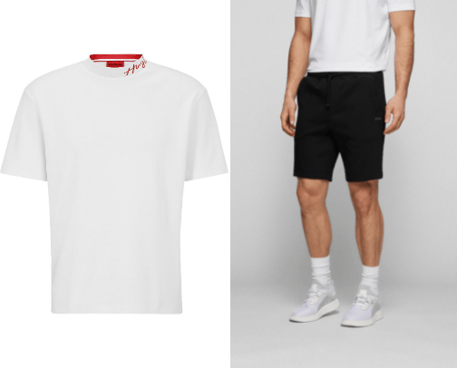 Man clothes cover photo collage
