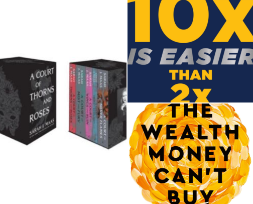 My favorite book recs cover photo collage