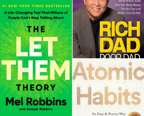 My favorite book recs cover photo collage