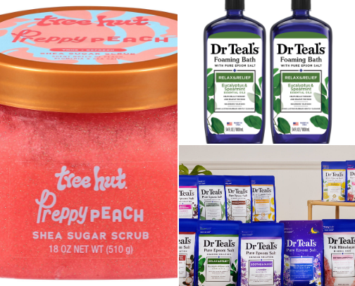 Shower essentials! cover photo collage