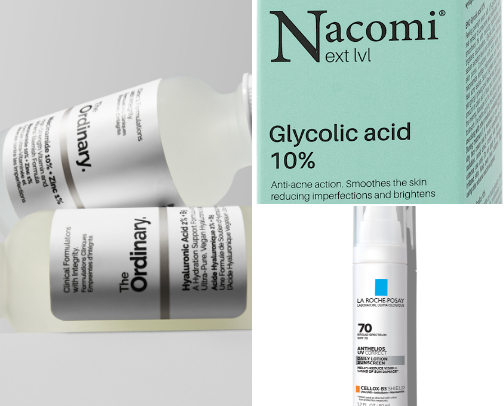 skin care cover photo collage