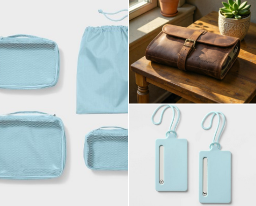 Travel Essentials ✈️ cover photo collage