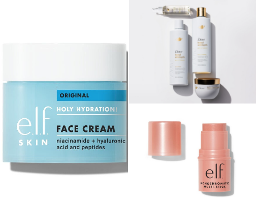 My favorite beauty recs cover photo collage