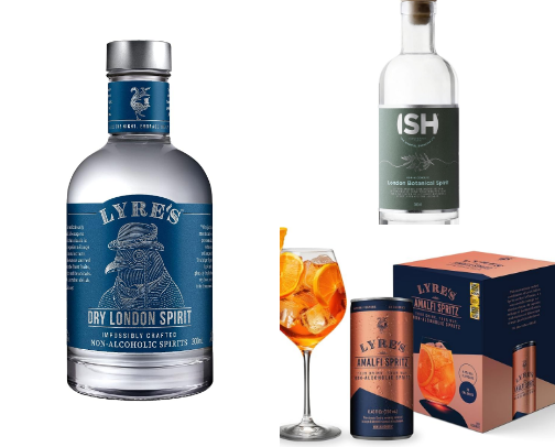 Non-Alcoholic Spirits I recommend because they taste awesome cover photo collage