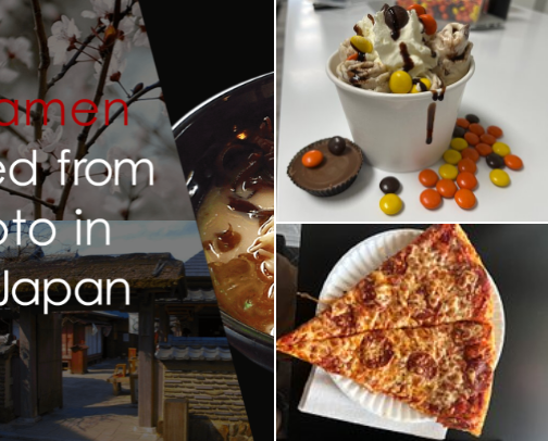 Favourite spots to munch cover photo collage