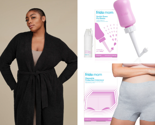 Postpartum Favorites cover photo collage