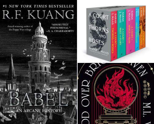 BOOK RECOMMENDATIONS cover photo collage