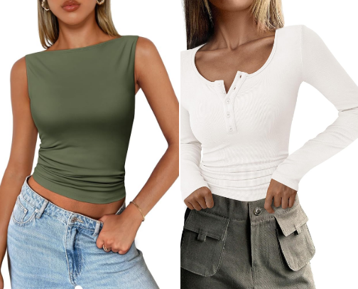 Clothing Basics from Amazon cover photo collage
