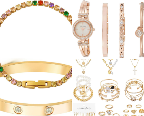 accessories for women cover photo collage