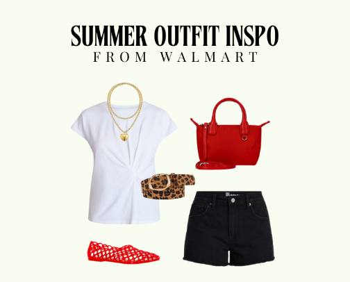 Spring/Summer Outfit Ideas at Walmart cover photo collage