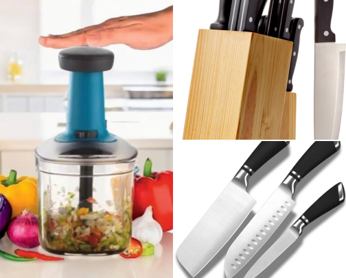 15 Kitchen Essentials That Make Cooking Faster & Easier cover photo collage